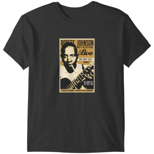 Discover Robert Johnson Concert T-Shirts