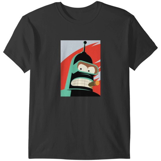 Discover Futurama Bender Art T-Shirts