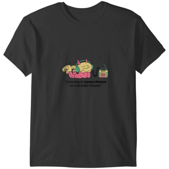 Discover Lemon Demon Merch Listening to Lemon Demon Shirt T-Shirts