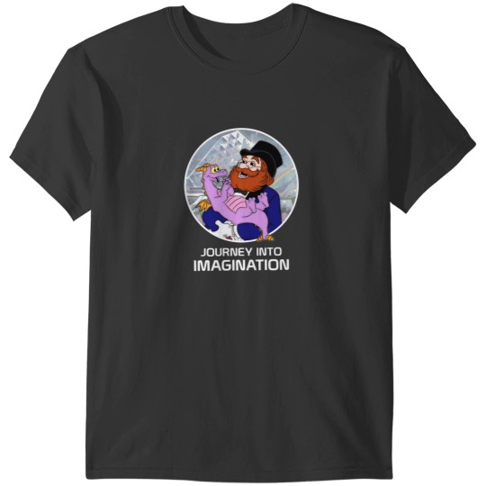 Discover Journey into Imagination with Figment and Dreamfinder T-Shirts