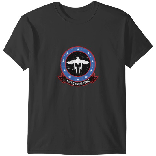 Discover USN VX9 Air Test and Evaluation Squadron Nine Grunge Style T-Shirts