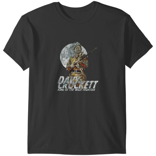 Discover Davy Crockett King Of the Wild Frontier Grungie Distressed Design. Active T-Shirts