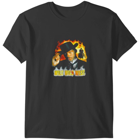 Discover 1999 Wild Wild West Vintages Will Smith as James West Cult 90s Y2k Pop Culture Modern T-Shirts