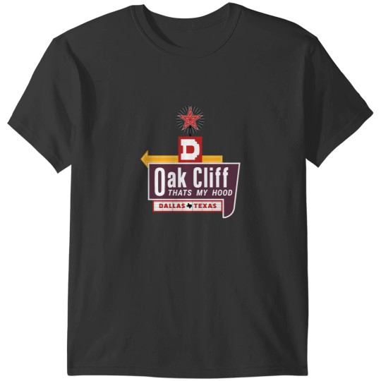 Discover Oak Cliff HoodPlaza Active T-Shirts