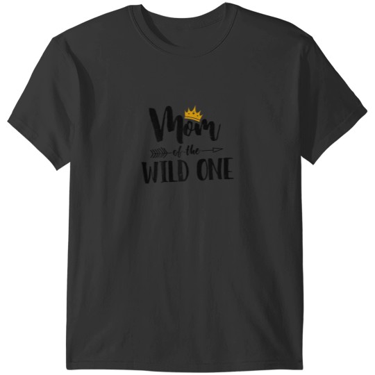 Discover Mom of the Wild One humor Mothers day Gift for Mom 2908 T-Shirts