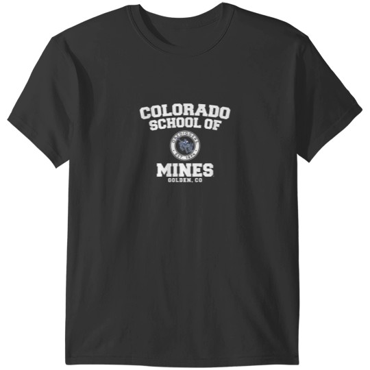 Discover Colorado School of Mines Orediggers Circle Logo T-Shirts