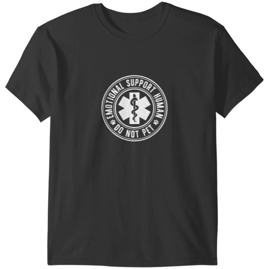 Discover Emotional Support Human Service Animal Dog T-Shirts