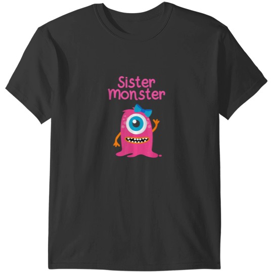 Discover Monster T Shirt for Girls and Sisters 7304 T-Shirts