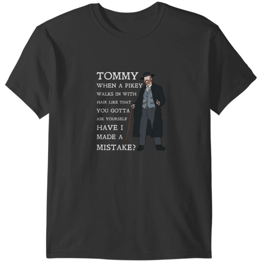 Discover Alfie Solomons - have I made a mistake Peaky Blinders (White) T-Shirts