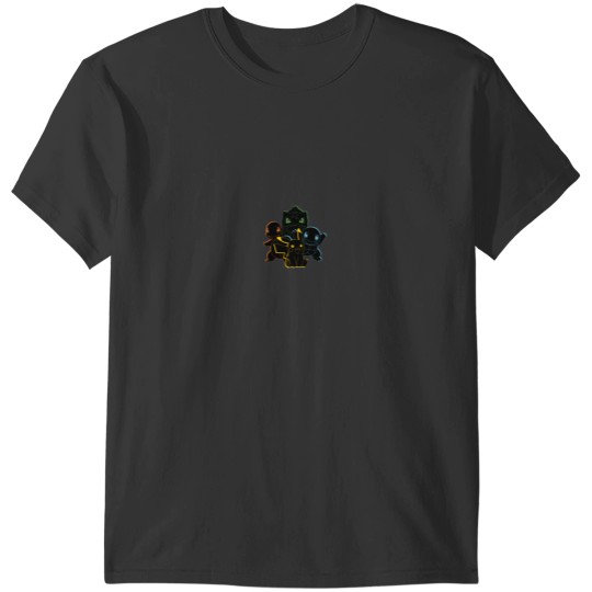 Discover poket mons Pika Squirtle Charmander Bulbasaur Circle Group T-Shirts