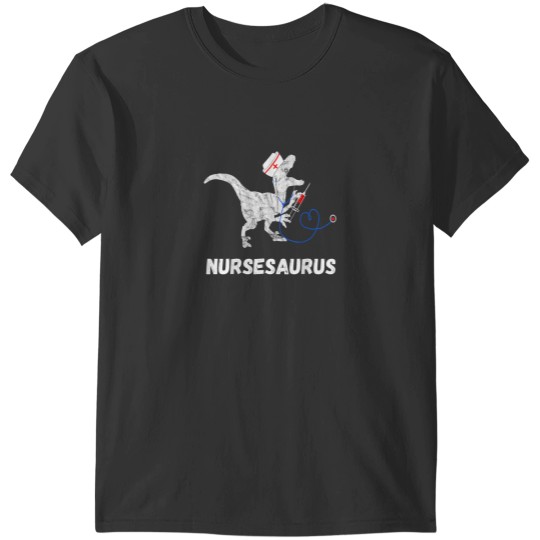 Discover Nurse Dinosaurs Clinical RN Funny Nursing Dino Doctor TRex T-Shirts
