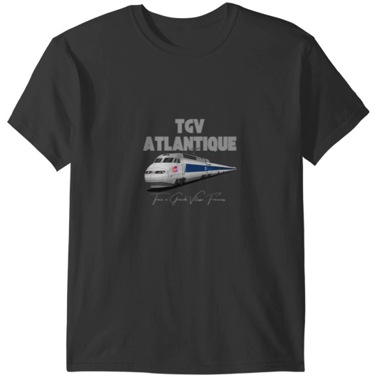 Discover TGV Antlantique High Speed Train T-Shirts