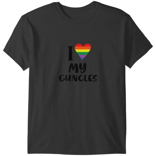 Discover I love My Guncles LGBT Gay Shirt Unisex T-Shirts