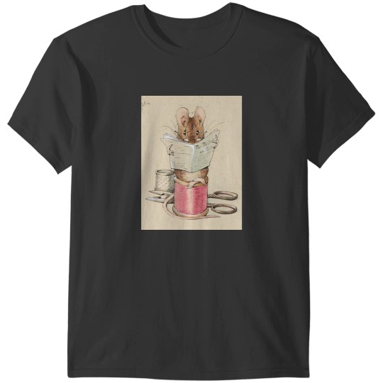 Discover Mouse on a bobbin T-Shirts