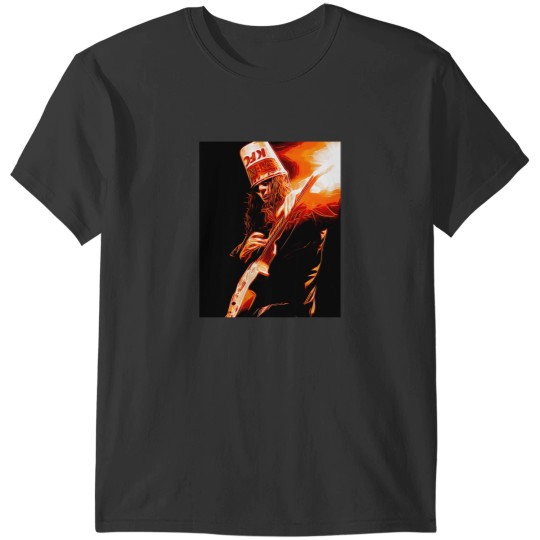 Discover Buckethead - Electric Burst T-Shirts