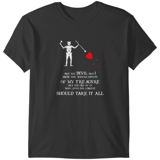 Discover Blackbeard - Treasure T-Shirts