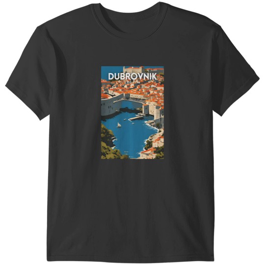 Discover Dubrovnik Croatia Active T-Shirts