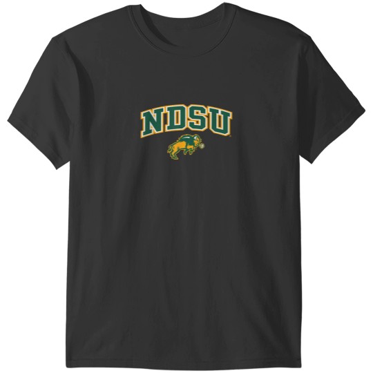 Discover North Dakota State Bison Arch Over Black T-Shirts