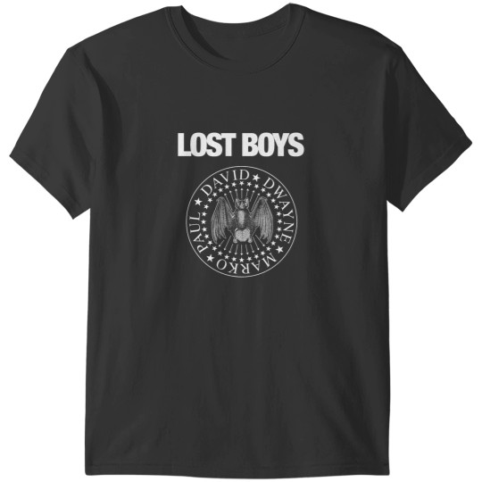 Discover Lost Boys - Ramones Tribute Mash Up T-Shirts