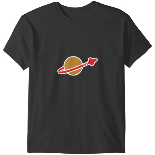 Discover Space Logo T-Shirt - Unique Graphic Design
