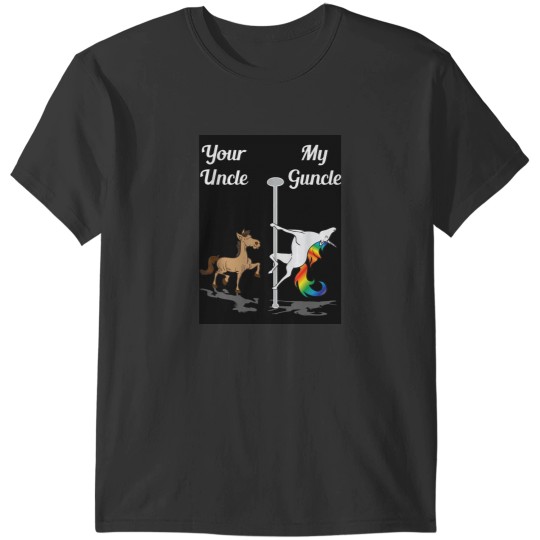 Discover Your Uncle My Guncle You Me Pole Dancing Unicorns Tee Active T-Shirts