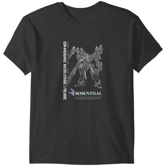 Discover Armored Core 4- Rosenthal - Mech - CR-HOGIRE - Negative T-Shirts