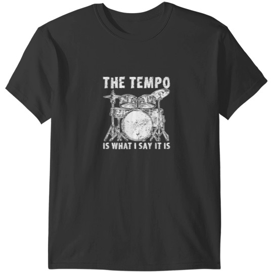 Discover Cool Drummers Drum Player Art Men Women Percussion Musician T-Shirts