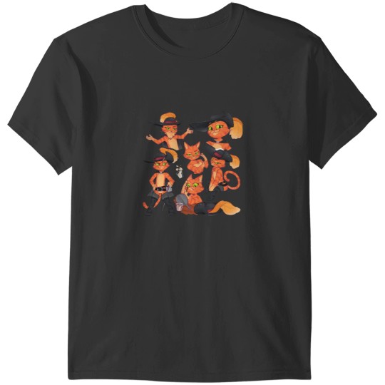 Discover P in Boots The Last Wish T-Shirts