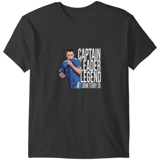 Discover John Terry - Captain Leader Legend T-Shirts