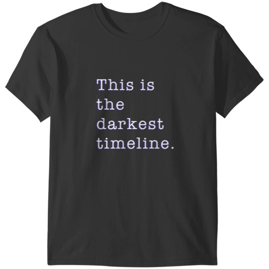 Discover This Is The Darkest Timeline Community Niche Comedy Evil Abed Troy Jeff Show T-Shirts
