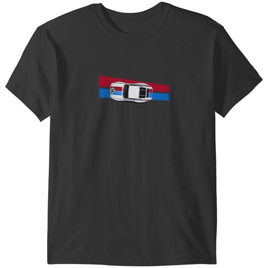 Discover Brunos   911 RSR 2.8 No. 59 - 1973 Daytona 24 hours Sticker T-Shirts