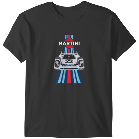Discover Martini Racing Stripes - Porsch 917 1971 T-Shirts