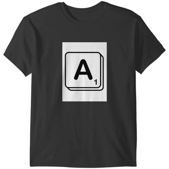 Discover A scrabble print T-Shirts