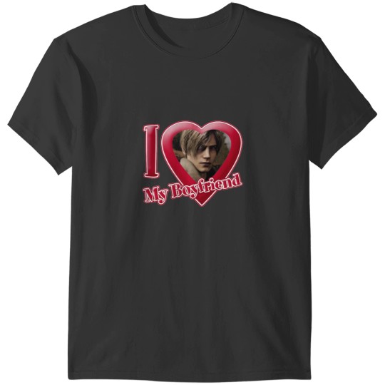 Discover I Love My Boyfriend Leon Kennedy T-Shirts