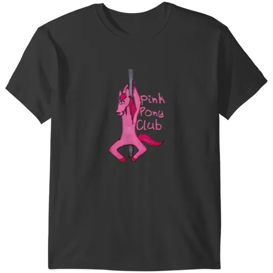 Discover Funny Horse Pink Pony Club T-Shirts