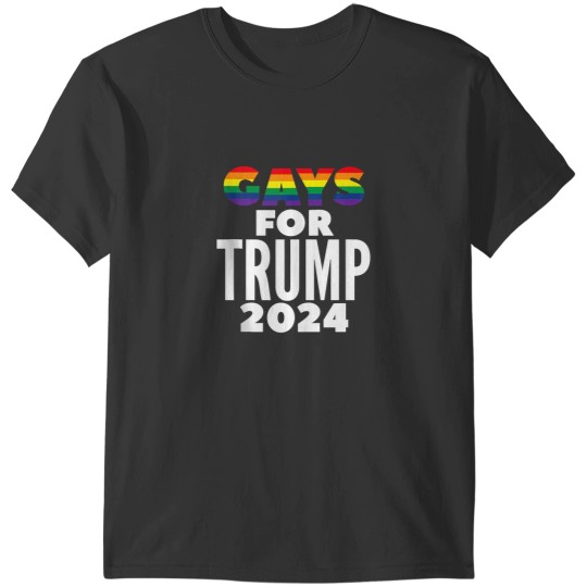 Discover Gays For Trump 2024 Election T-Shirt