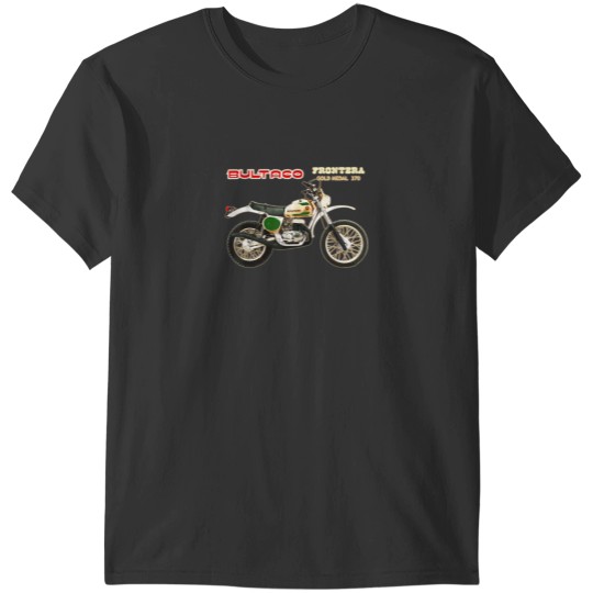 Discover Classic Bultaco Motorcycle Frontera Gold Medal 35 T-Shirts