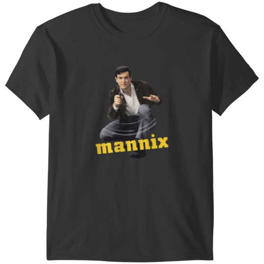 Discover Mannix - Mike Connors - 60s Cop Show T-Shirt T-Shirts