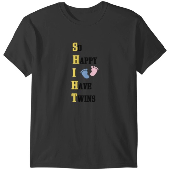 Discover So Happy That I_m Having Twins T-Shirts