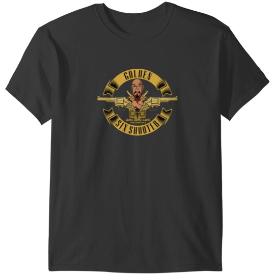 Discover GOLDEN SIX SHOOTER APPETITE FOR DESTRUCTION T-Shirt T-Shirts