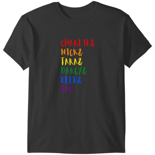 Discover HEARTSToppPER names rainbow (3) T-Shirts