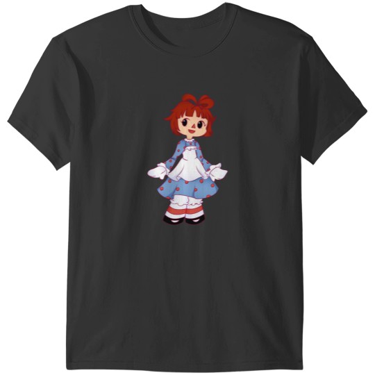 Discover Chibi Raggedy Ann T-Shirt T-Shirts