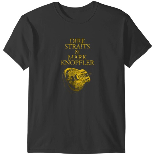 Discover Distressed Dire Straits and Mark Knopfler T-Shirt 1 T-Shirts