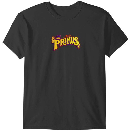 Discover PRIMUS BAND - Logo Gold Sticker T-Shirts