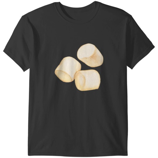 Discover Marshmallow Pattern Chocolate Active T-Shirts