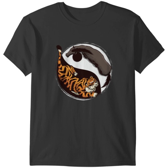 Discover Yin Yang Tiger Horse Ying Yang T-Shirts