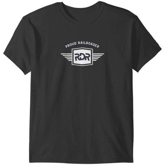 Discover Railway Railroader logo Classic T-Shirts