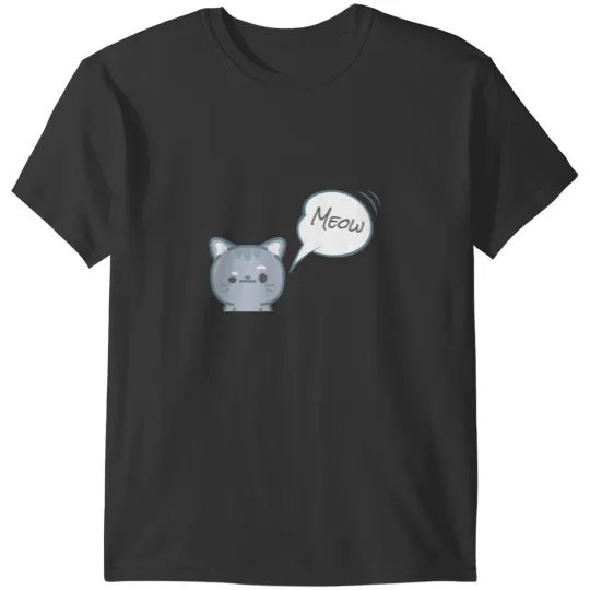 Discover Cat 2 Sticker T-Shirts