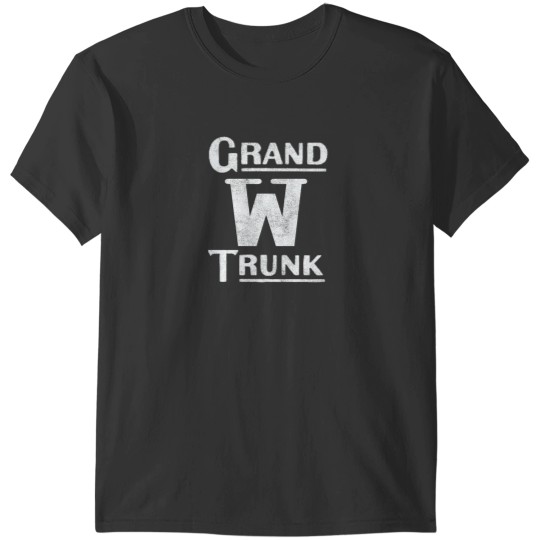 Discover Grand Trunk Western RailroadVintage Logo Graphic Tee (1) T-Shirts