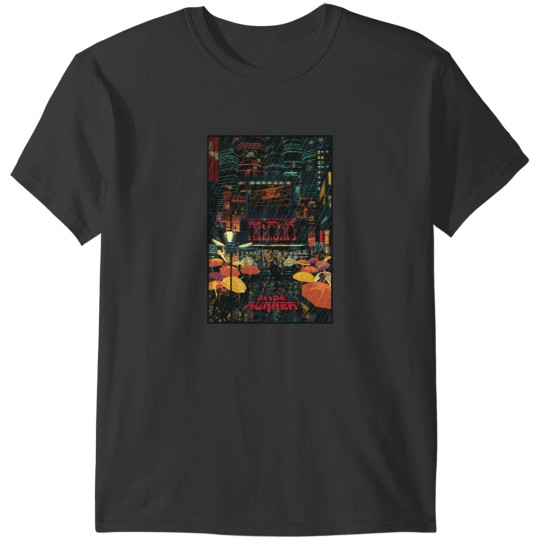 Discover Blade Runners Off World Rain City T-Shirts